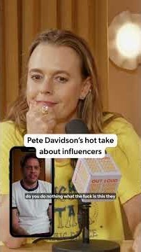 Pete Davidson’s hot take about influencers
