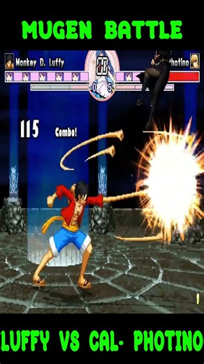 LUFFY VS CAL-POTHINO | MUGEN CRAZY BATTLES
