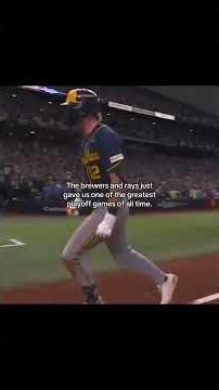 Rays WALK OFF Brewers in 12th to Avoid World Series Sweep! 🤯 #WorldSeries #MLB