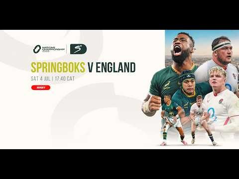 Springboks vs England 🇿🇦🆚🏴󠁧󠁢󠁥󠁮󠁧󠁿 | Pre-Match | The Nations Championship