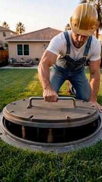 Hidden Nuclear Bunker Saved My Family From Disaster 😱 #shorts #bunker #nuclearbunker