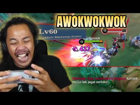 FANNY EMBLEM MARKSMAN TERBARU - KETEMU ARGUS YANG BIKIN NGAKAK 🤣🤣 - Mobile Legends