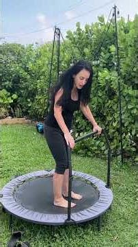 Level Up your Fitness with this Trampoline/Rebounder #lymphaticsystem #weightloss #diastisis