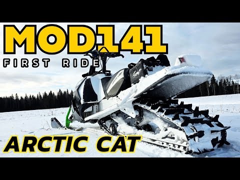 First Ride of the Year 2026! Arctic Cat MOD141 DRIFT RIPS