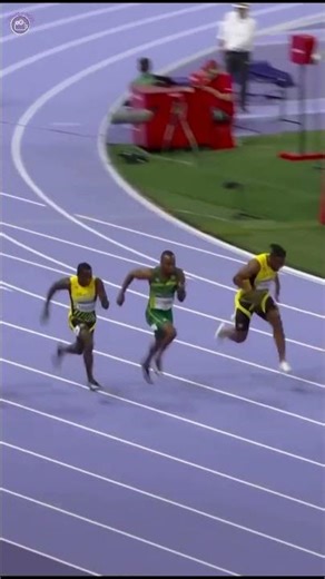 Noah Lyles Takes GOLD 🥇 Men’s 100m Final 🔥🇺🇸 Paris 2024 Highlights #shorts#athletics#trackandfield