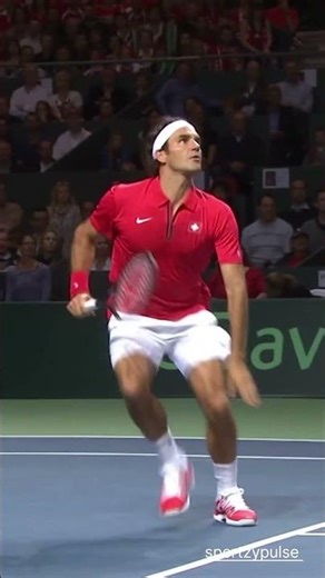 Roger Federer Takes Flight ✈️ | Legendary Doubles with Stan Wawrinka | 2014 Davis Cup Magic #tennis