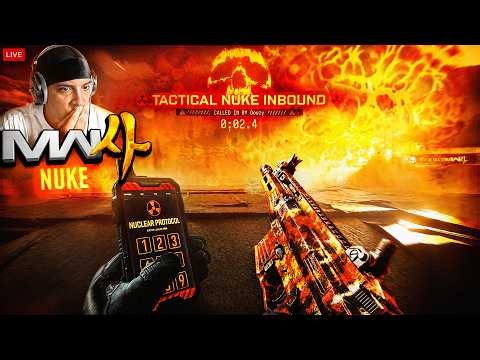 My FIRST NUKE in MODERN WARFARE 4!