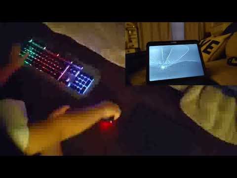 Crazy Robot Kid Breaks Computer while browsing