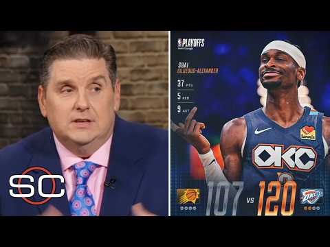 "This series is OVER!" - ESPN reacts to SGA scores 37 Pts help Thunder crush Suns 120-107 in Game 2