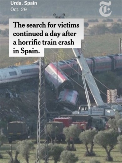 Rescuers in Spain on Thursday continued to comb through the wreckage of a horrific train crash that killed at least 69 people. More than 50 people were still in hospitals, officials said, with 15 in critical condition.