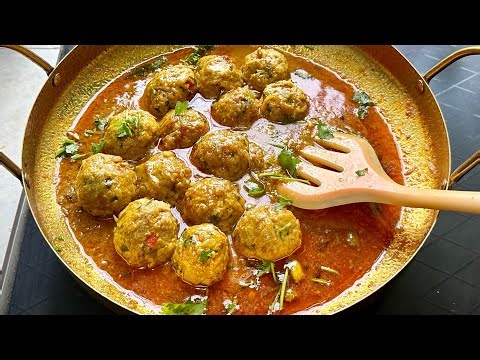 👉ঘরে মেহমান এলে এই স্পেশাল কোফতার তরকারি বানান Delicious Chicken Kofta with Gravy | Chicken Kofta