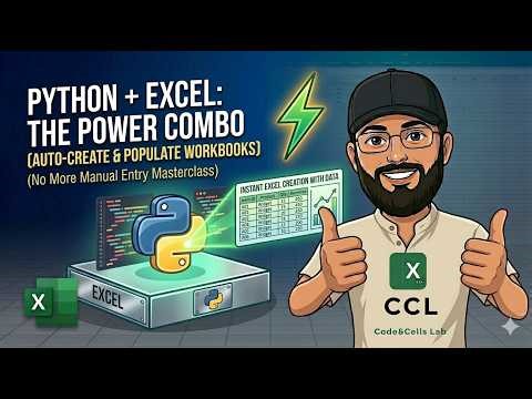 Automate Excel Reports with Python | OpenPyXL Step-by-Step TutorialCreateXL with Python