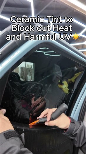 Professional Ceramic Tint Application ☀️
