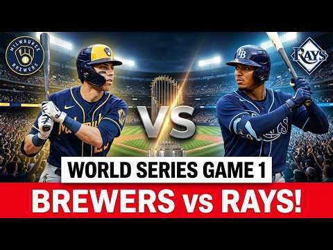 Brewers vs Rays Game 1 Prediction: World Series 2026 Preview, Odds & Pick