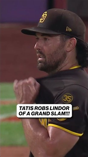Fernando Tatís Jr. ROBS what would have been a grand slam! 😳