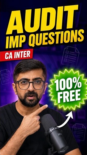 ICAI CA Inter Audit: Important Questions for Sep 26 Exams List Released