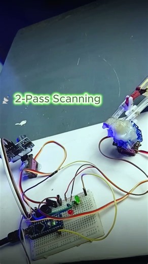 DIY Ultrasonic Radar Target Finder 🎯 #shorts