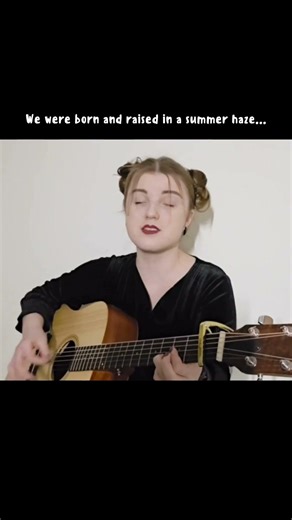 We were born and raised in a summer haze #cover #music #acousticcover #coversong #adele #singing