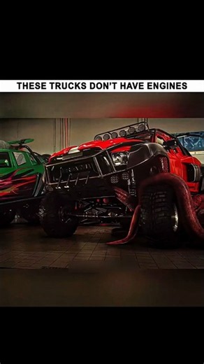 This Truck Is Powered by a Living Creature! | Monster Trucks Edit | #edit #movie #shots