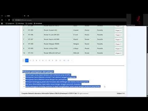 Proyek Matakuliah: Aplikasi CNLIS | Pemograman Aplikasi Berbasis Internet