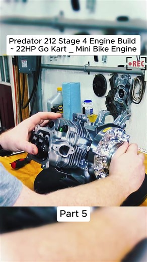 Predator 212 Stage 4 Engine Build ~22HP Go Kart _ Mini Bike Engine #engine #diy #diyproject #build #fyp