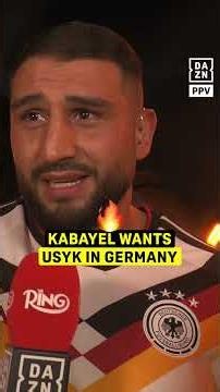 Agit Kabayel CALLS OUT Oleksandr Usyk for a fight in Germany 💥