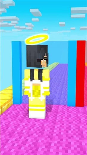 SQUID GAME ‪@Aphmau‬ VS NOOB GIRL ON A DESTINY RUN LOVER CHALLENGE !! #minecraft #shorts #animation