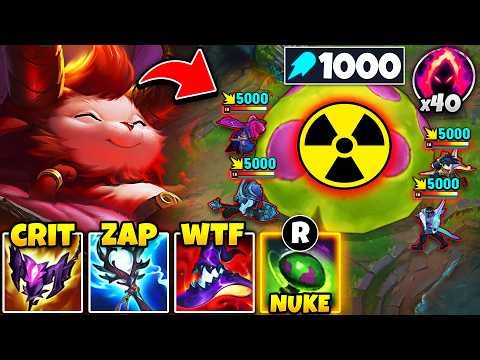 TEEMO BUT MY SHROOMS ARE NUCLEAR DEATH MINES! (YOU DIE FROM FULL HEALTH)