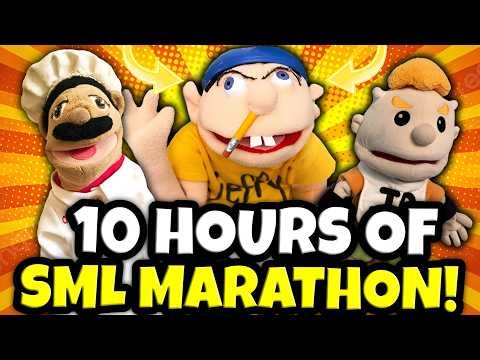 *10 HOURS* OF SML MARATHON! (FUNNIEST JEFFY VIDEOS)
