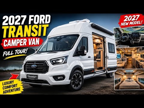 2027 Ford Transit Camper Van Motorhome | Full Luxury Interior & Exterior Tour
