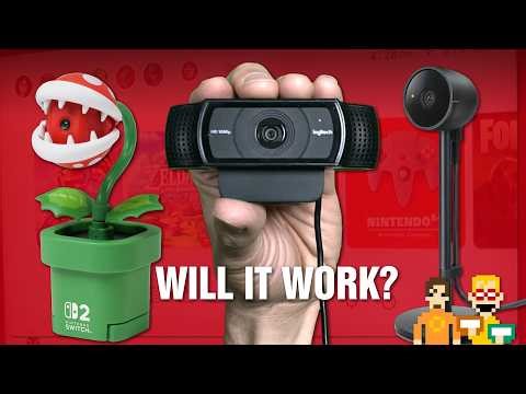 How to use any* USB camera with Nintendo Switch 2