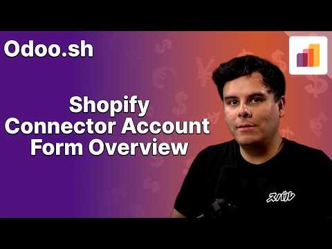 Shopify connector account form overview | Odoo.sh