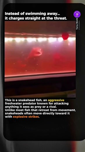 This Fish Attacks Everything