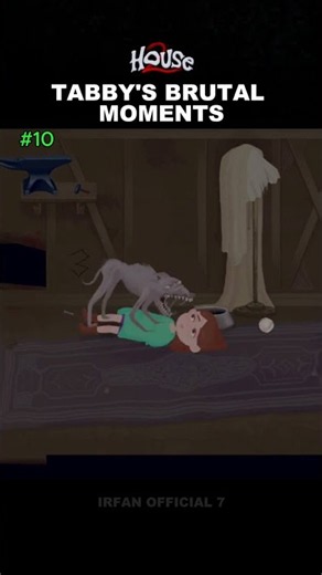 TABBY'S TOP 10 BRUTAL MOMENTS #indiehorror #gaming #house2