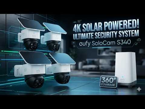 eufy SoloCam S340 4-Cam 3K Solar Security – Worth It?