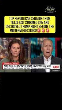 TOP Republican Senator BLASTS TRUMP on CNN!🚨🚨🚨