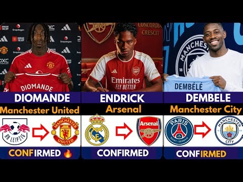 🚨DONE DEAL ? CONFIRMED TRANSFER NEWS AHEAD OF SUMMER TRANSFER WINDOW 2025, Dembele 🔥, Endrick ✅️, Di