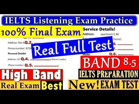 IELTS LISTENING PRACTICE TEST 2026 WITH ANSWERS | 28.03.2026