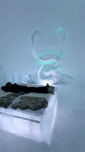 Inside the World’s First Ice Hotel ❄️ Luxury Frozen Experience in Lapland 👑 @fahedz90