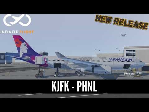 🔴Infinite Flight LIVE | NEW RELEASE - A330-200 Debut Flight | LONG HAUL - New York - Honolulu