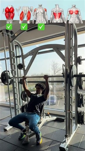 Full Body Workout Using Only the Smith Machine | Simple & Effective Gym Routine