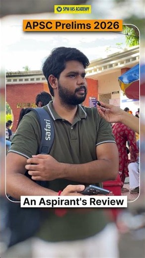 APSC Prelims 2026: Aspirant's Review #apscprelims2026