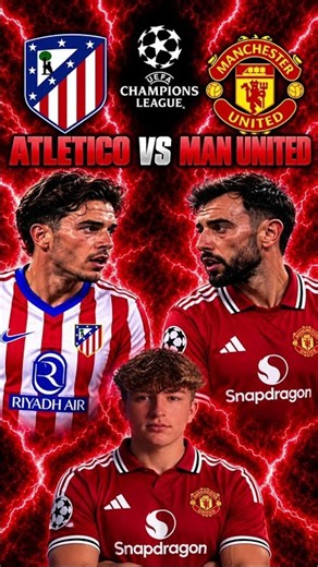 🔴 Atlético Madrid vs Manchester United 🔴 - ⚽ Champions League 2026/27 Matchday 2 Watchalong ⚽