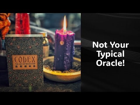 The Codex Oracle, A Deck That Doesn’t Give Answers! 