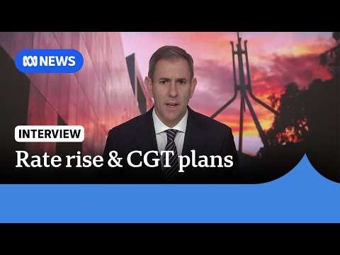 Jim Chalmers responds to interest rate hike and the cost of living squeeze | ABC NEWS