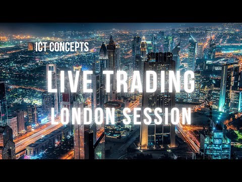 First W stream in 2026 | DAY TRADING London session using ICT concepts | 2026-01-06