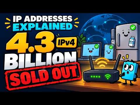 IP Addresses Explained: Why We Ran Out (and Why You're Still Online)