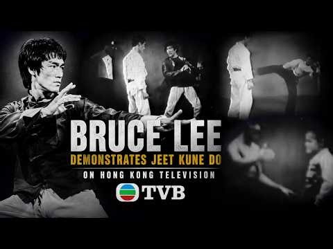 Bruce Lee Demonstrates Jeet Kune Do on Hong Kong Television | Rare TV Footage