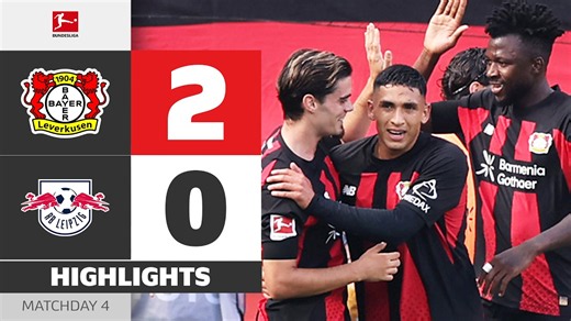 Crucial Win In Top-Match! | BAYER 04 LEVERKUSEN - RB LEIPZIG | Highlights | Matchday 4 – Bundesliga