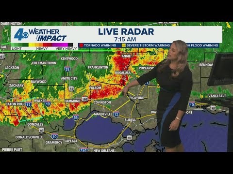 Weather Impact Alert: Rounds of rain and storms this weekend